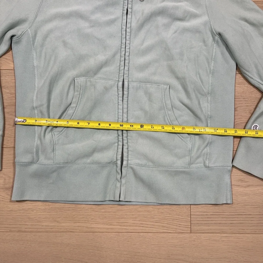 Champion x Todd Snyder Processed Sportswear full-zip hoodie Mint Size Large